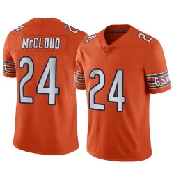 Men's Nick McCloud Chicago Bears No.24 Limited Alternate Vapor Jersey - Orange