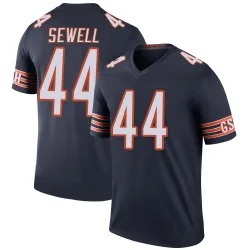 Men's Noah Sewell Chicago Bears No.44 Legend Color Rush Jersey - Navy