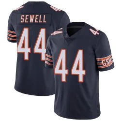 Men's Noah Sewell Chicago Bears No.44 Limited Team Color Vapor Untouchable Jersey - Navy