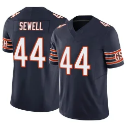 Men's Noah Sewell Chicago Bears No.44 Limited Vapor F.U.S.E. Jersey - Navy