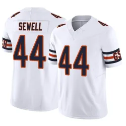 Men's Noah Sewell Chicago Bears No.44 Limited Vapor F.U.S.E. Jersey - White