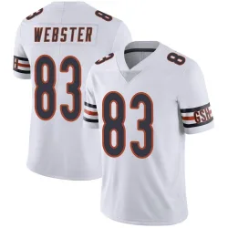 Men's Nsimba Webster Chicago Bears No.83 Limited Vapor Untouchable Jersey - White
