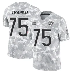 Men's Ozzy Trapilo Chicago Bears No.75 Limited 2024 Salute to Service Jersey - Arctic Camo