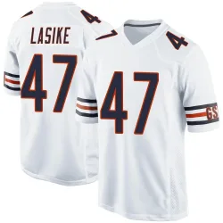 Men's Paul Lasike Chicago Bears No.47 Game Jersey - White