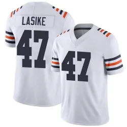 Men's Paul Lasike Chicago Bears No.47 Limited Alternate Classic Vapor Jersey - White