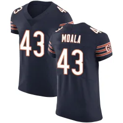 Men's Paul Moala Chicago Bears No.43 Elite Team Color Vapor Untouchable Jersey - Navy