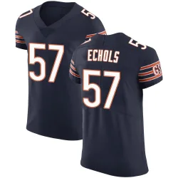 Men's Power Echols Chicago Bears No.57 Elite Team Color Vapor Untouchable Jersey - Navy