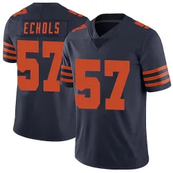 Men's Power Echols Chicago Bears No.57 Limited Alternate Vapor Untouchable Jersey - Navy Blue