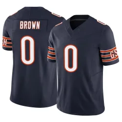 Men's Reggie Brown Chicago Bears No.0 Limited Vapor F.U.S.E. Jersey - Navy