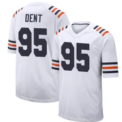 Men's Richard Dent Chicago Bears No.95 Game Alternate Classic Jersey - White