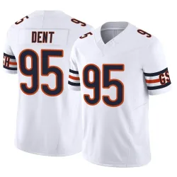 Men's Richard Dent Chicago Bears No.95 Limited Vapor F.U.S.E. Jersey - White