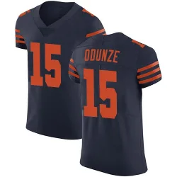Men's Rome Odunze Chicago Bears No.15 Elite Alternate Vapor Untouchable Jersey - Navy Blue