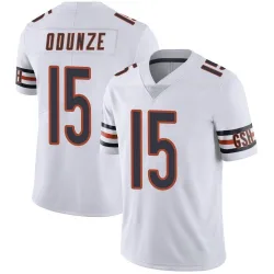 Men's Rome Odunze Chicago Bears No.15 Limited Vapor Untouchable Jersey - White