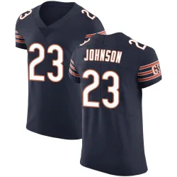 Men's Roschon Johnson Chicago Bears No.23 Elite Team Color Vapor Untouchable Jersey - Navy