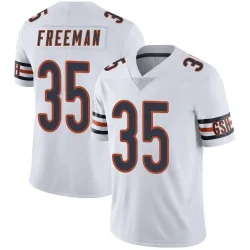 Men's Royce Freeman Chicago Bears No.35 Limited Vapor Untouchable Jersey - White