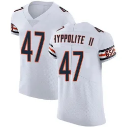 Men's Ruben Hyppolite II Chicago Bears No.47 Elite Vapor Untouchable Jersey - White