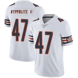 Men's Ruben Hyppolite II Chicago Bears No.47 Limited Vapor Untouchable Jersey - White