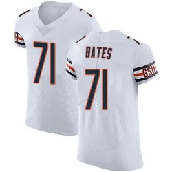Men's Ryan Bates Chicago Bears No.71 Elite Vapor Untouchable Jersey - White