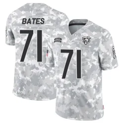 Men's Ryan Bates Chicago Bears No.71 Limited 2024 Salute to Service Jersey - Arctic Camo