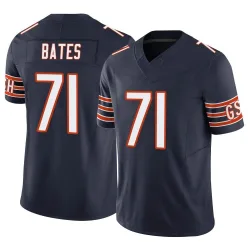 Men's Ryan Bates Chicago Bears No.71 Limited Vapor F.U.S.E. Jersey - Navy