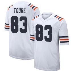 Men's Samori Toure Chicago Bears No.83 Game Alternate Classic Jersey - White