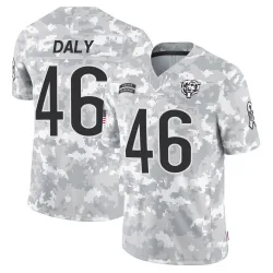 Men's Scott Daly Chicago Bears No.46 Limited 2024 Salute to Service Jersey - Arctic Camo
