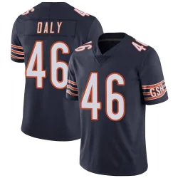 Men's Scott Daly Chicago Bears No.46 Limited Team Color Vapor Untouchable Jersey - Navy