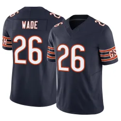 Men's Shaun Wade Chicago Bears No.26 Limited Vapor F.U.S.E. Jersey - Navy