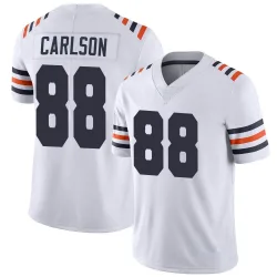 Men's Stephen Carlson Chicago Bears No.88 Limited Alternate Classic Vapor Jersey - White
