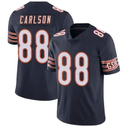 Men's Stephen Carlson Chicago Bears No.88 Limited Team Color Vapor Untouchable Jersey - Navy