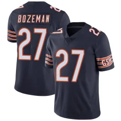 Men's Swayze Bozeman Chicago Bears No.27 Limited Team Color Vapor Untouchable Jersey - Navy