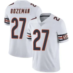 Men's Swayze Bozeman Chicago Bears No.27 Limited Vapor Untouchable Jersey - White