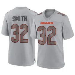 Men's Terell Smith Chicago Bears No.32 Game Atmosphere Fashion Jersey - Gray