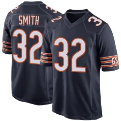 Men's Terell Smith Chicago Bears No.32 Game Team Color Jersey - Navy