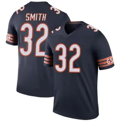 Men's Terell Smith Chicago Bears No.32 Legend Color Rush Jersey - Navy