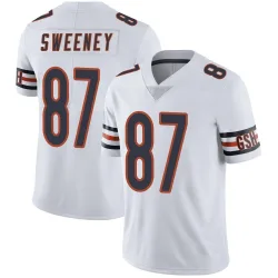 Men's Tommy Sweeney Chicago Bears No.87 Limited Vapor Untouchable Jersey - White