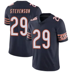 Men's Tyrique Stevenson Chicago Bears No.29 Limited Team Color Vapor Untouchable Jersey - Navy