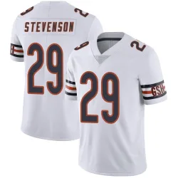 Men's Tyrique Stevenson Chicago Bears No.29 Limited Vapor Untouchable Jersey - White