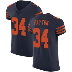 Men's Walter Payton Chicago Bears No.34 Elite Alternate Vapor Untouchable Jersey - Navy Blue