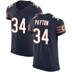Men's Walter Payton Chicago Bears No.34 Elite Team Color Vapor Untouchable Jersey - Navy