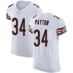 Men's Walter Payton Chicago Bears No.34 Elite Vapor Untouchable Jersey - White