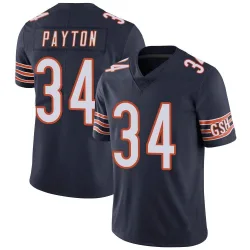 Men's Walter Payton Chicago Bears No.34 Limited Team Color Vapor Untouchable Jersey - Navy