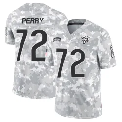 Men's William Perry Chicago Bears No.72 Limited 2024 Salute to Service Jersey - Arctic Camo