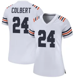 Women's Adrian Colbert Chicago Bears No.24 Game Alternate Classic Jersey - White