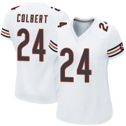 Women's Adrian Colbert Chicago Bears No.24 Game Jersey - White