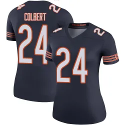 Women's Adrian Colbert Chicago Bears No.24 Legend Color Rush Jersey - Navy