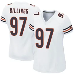 Women's Andrew Billings Chicago Bears No.97 Game Jersey - White