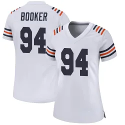 Women's Austin Booker Chicago Bears No.94 Game Alternate Classic Jersey - White