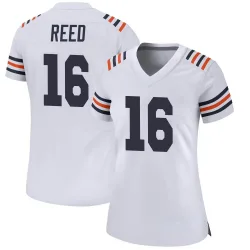 Women's Austin Reed Chicago Bears No.16 Game Alternate Classic Jersey - White