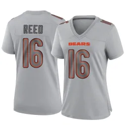 Women's Austin Reed Chicago Bears No.16 Game Atmosphere Fashion Jersey - Gray